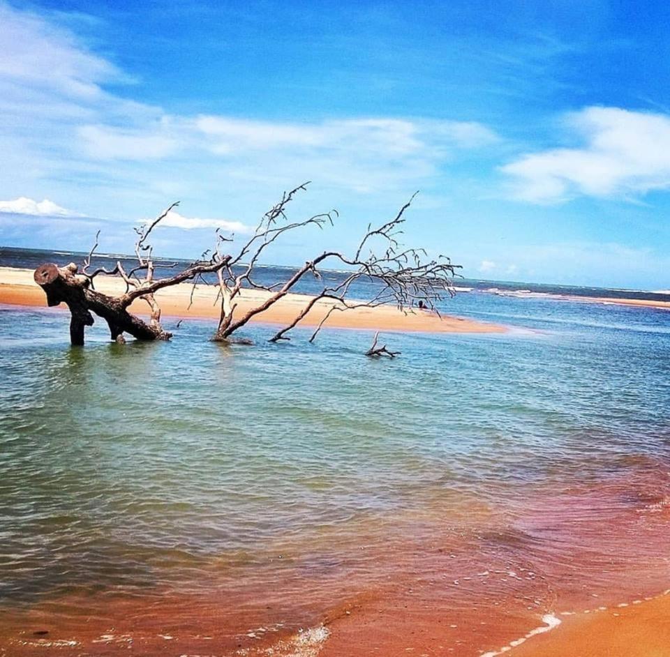 Pousada Barra Mares Mucuri Bagian luar foto